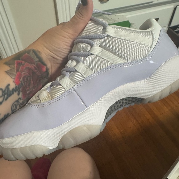 White and Gray Athletic Sneakers - Picture 3 of 11